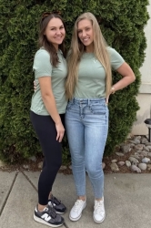 Jennifer Malutan and Sophia Dalabakis